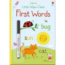 Usborne Little Wipe-Clean First Words