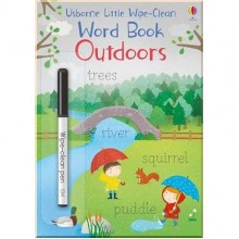 Usborne Little Wipe-Clean Word Books: Outdoors