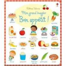 Usborne Mon grand imagier: Bon appétit!