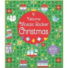 Usborne Mosaic Sticker Christmas