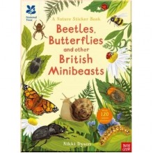 Nosy Crow National Trust: A Nature Sticker Book: Beetles, Butterflies and Other British Minibeasts