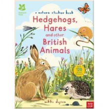 Nosy Crow National Trust: A Nature Sticker Book: Hedgehogs, Hares and Other British Animals