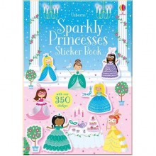 Usborne Sparkly Princesses Sticker Book