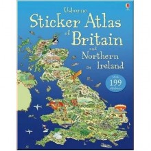Usborne Sticker Atlas of Britain and Northern Ireland