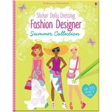 Usborne Sticker Dolly Dressing: Fashion Designer Summer Collection