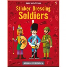 Usborne Sticker Dressing: Soldiers