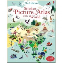 Usborne Sticker Picture Atlas of the World
