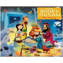 Usborne The Nativity Book and Jigsaw