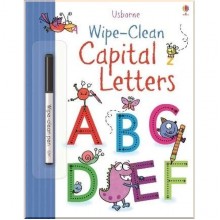 Usborne Wipe-Clean Capital Letters