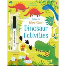 Usborne Wipe-Clean Dinosaur Activities