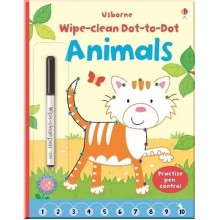 Usborne Wipe-Clean Dot-to-Dot Animals