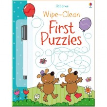 Usborne Wipe-Clean First Puzzles