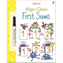 Usborne Wipe-Clean First Sums