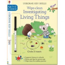 Usborne Wipe-Clean Investigating Living Things