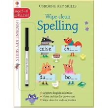 Usborne Wipe-Clean Spelling 5-6