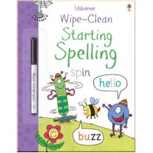 Usborne Wipe-Clean Starting Spelling