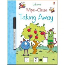 Usborne Wipe-Clean Taking Away