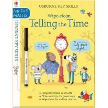 Usborne Wipe-Clean Telling the Time 7-8
