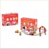 Petit Collage Little Firehouse Wind Up and Go Playset