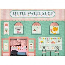 Petit Collage Little Sweet Shop Wind Up and Go Playset