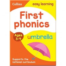 Collins Collins Easy Learning: First Phonics (Ages 3-4)