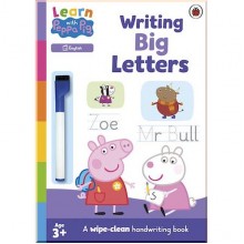 Ladybird Learn with Peppa: Writing Big Letters (A Wipe-Clean Handwriting Book)