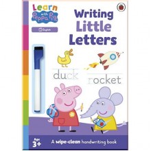 Ladybird Learn with Peppa: Writing Little Letters (A Wipe-Clean Handwriting Book)