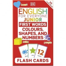 DK Children English for Everyone Junior: First Words Colours, Shapes, and Numbers Flash Cards
