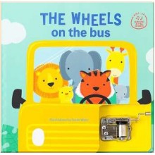 Lake Press Wind Up Music Box Book: Wheels on the Bus