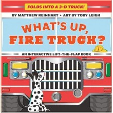 Abrams Appleseed What's Up, Fire Truck? (An Interactive Lift-the-Flap Book)