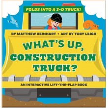 Abrams Appleseed What's UpConstruction Truck? (An Interactive Lift-the-Flap Book)
