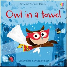Usborne Owl in a Towel