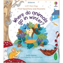 Usborne Lift-the-Flap First Questions and Answers: Where Do Animals Go In Winter?