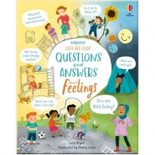 Usborne Lift-the-Flap Questions and Answers about Feelings