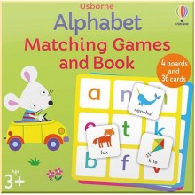 Usborne Alphabet Matching Games and Book