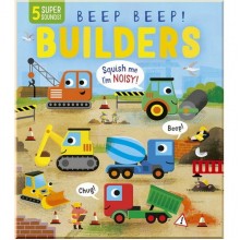 Little Tiger Press 5 Super Sounds: Beep Beep! Builders