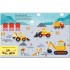 Imagine That Felt Stickers: Diggers Play Scene Book