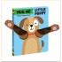 Chronicle Books Hug Me Little Puppy Finger Puppet Book