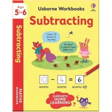 Usborne Workbooks: Subtracting (Age 5 to 6)