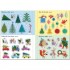 Usborne Sparkly Christmas Trees Sticker Book