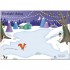 Usborne Sparkly Christmas Trees Sticker Book