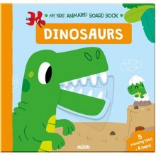 Auzou My First Animated Board Book: Dinosaurs
