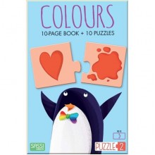 Sassi Colours Book and Puzzles
