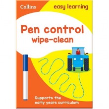 Collins Easy Learning Preschool: Pen Control Wipe Clean Activity Book Collins