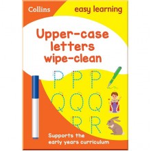 Collins Easy Learning Preschool: Upper Case Letters Wipe-Clean Activity Book (Ages 3-5) Collins
