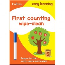 Collins Easy Learning Preschool: First Counting Wipe Clean Activity Book Collins