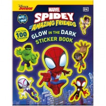 Marvel Spidey and His Amazing Friends Glow in the Dark Sticker Book Dorling Kindersley
