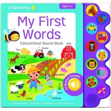 Little Genius: 10 Button Sound My First Words Lake Press