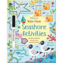 Wipe-Clean Seashore Activities Usborne