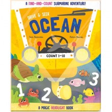 Drive & Seek: Ocean (A Magic Headlight Book) Imagine That Publishing